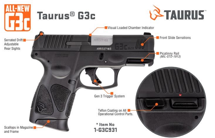 Taurus G3C 9mm