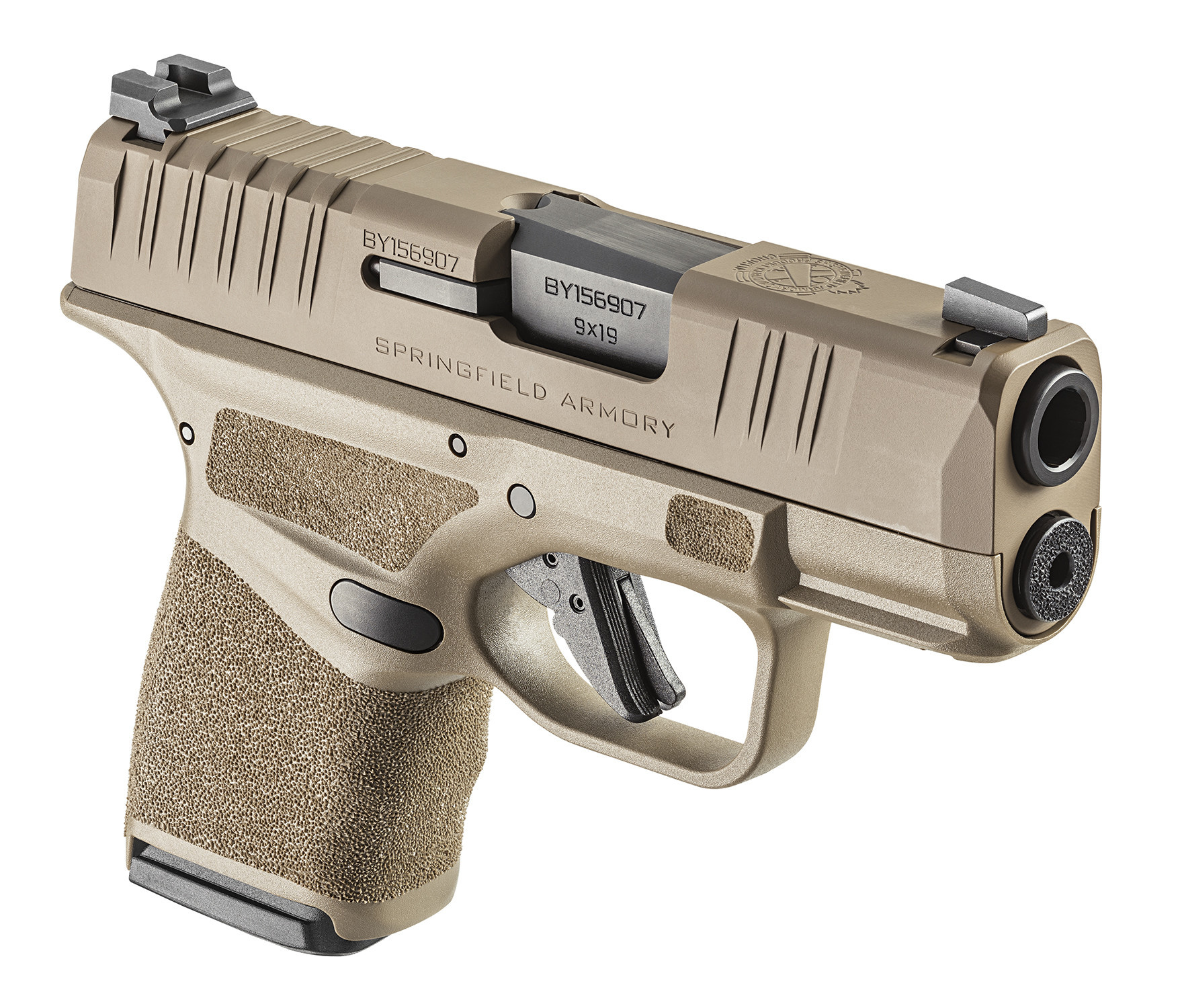 Springfield Hellcat Micro- Compact 9MM PISTOL, FDE - HC9319F