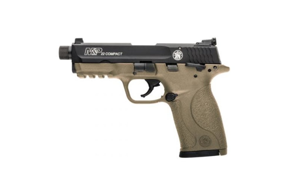 Smith & Wesson 10242 M&P 22 Compact Semi-Auto Pistol 22 LR 3.56" BBL
