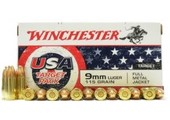 9MM LUGER 115 gr. Full Metal Jacket 100rds