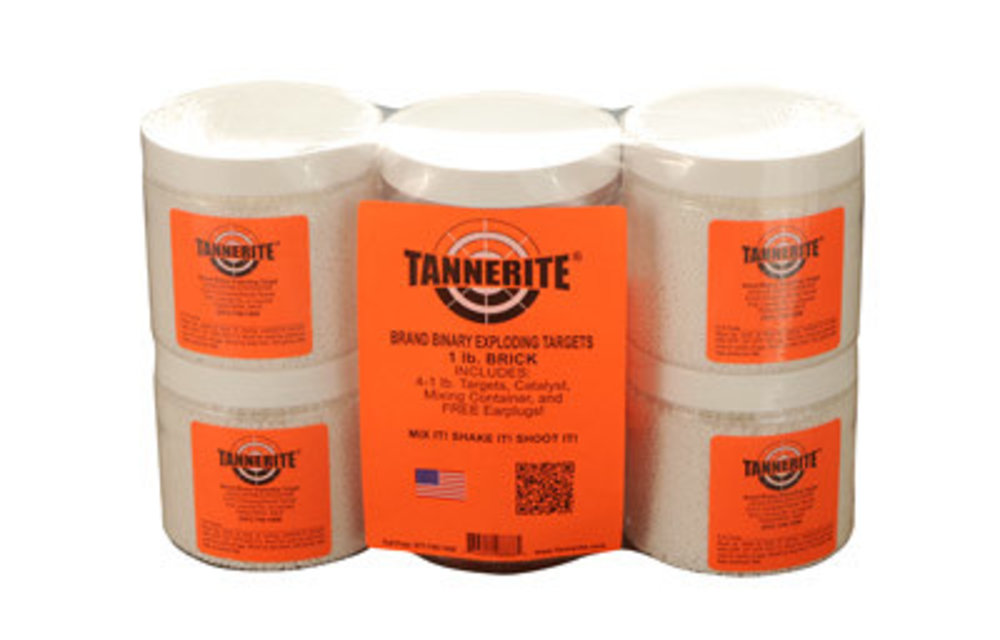 Tannerite, Brick Target, 1 Pound, 4 Pack