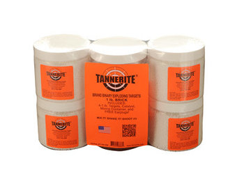 Tannerite, Brick Target, 1 Pound, 4 Pack
