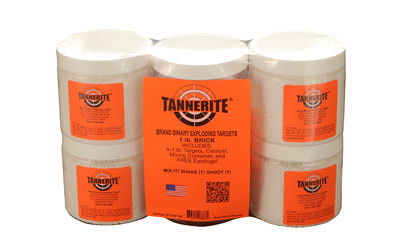 Tannerite, Brick Target, 1 Pound, 4 Pack