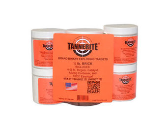 Tannerite, Quarter Brick Target, 1/4lb, 4/Pack