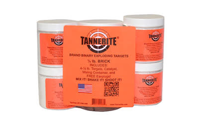 Tannerite, Quarter Brick Target, 1/4lb, 4/Pack