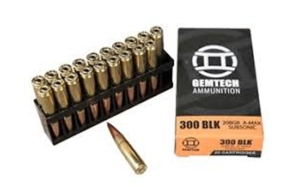 Gemtech 300BLK Subsonic 208GR (3010163)