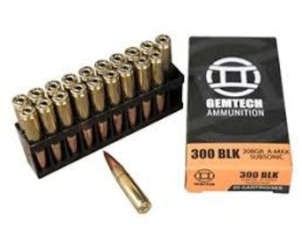 Gemtech 300BLK Subsonic 208GR (3010163)