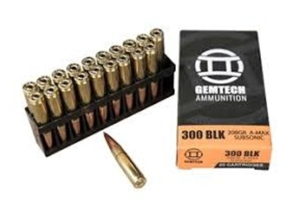Gemtech 300BLK Subsonic 208GR (3010163)