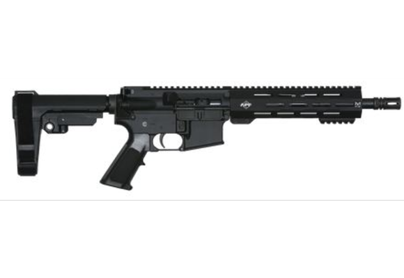 APF 5.56 Econo Pistol 7.5" Barrel 7” barrel free float tube A3 upper receiver Shockwave pistol brace