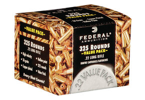 Federal .22LR 325 round pack 1260fps