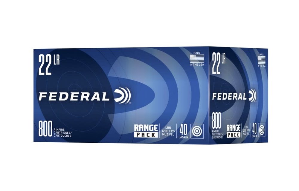 Federal .22lr 800rd pack 1200fps