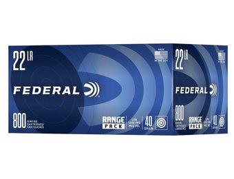 Federal .22lr 800rd pack 1200fps