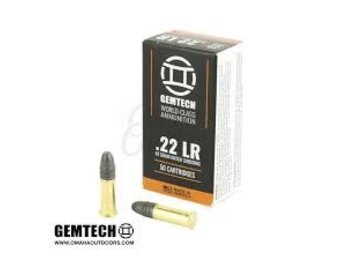 Gemtech Silencer Subsonic 22LR 42Gr Round Nose 50/Box 5000 AMMO22SS-BOX50