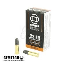 Gemtech Silencer Subsonic 22LR 42Gr Round Nose 50/Box 5000 AMMO22SS-BOX50