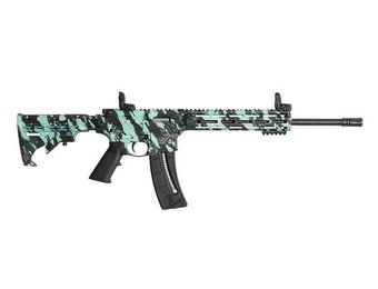 M&P®15-22 SPORT™ ROBIN'S EGG BLUE PLATINUM FINISH