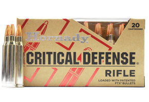 Hornady Critical Defense AMMO 223 REM 55 GR FTX® CD 80270