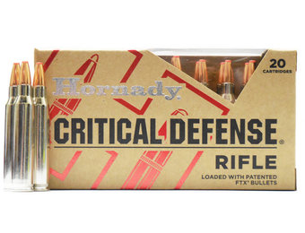 Hornady Critical Defense AMMO 223 REM 55 GR FTX® CD 80270