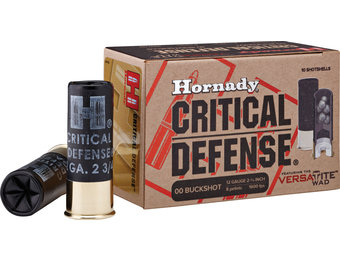 Hornady Critical defense AMMO 12 GA 00 BUCKSHOT CD 86240
