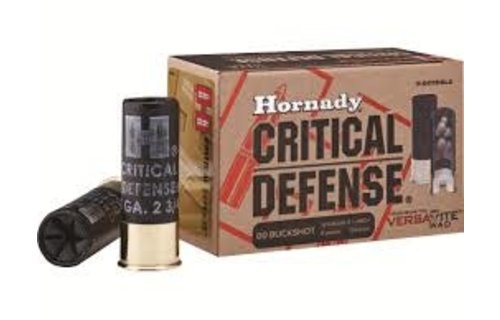 Hornady Critical defense AMMO 12 GA 00 BUCKSHOT CD 86240