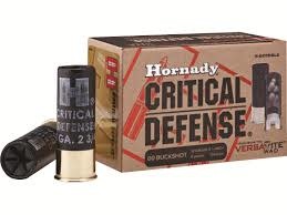 Hornady Critical defense AMMO 12 GA 00 BUCKSHOT CD 86240