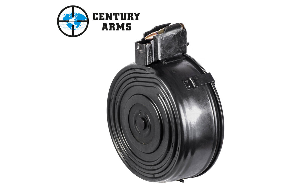 Red Army Standard Romanian AK 75 rd. Drum Mag. Cal. 7.62x39mm