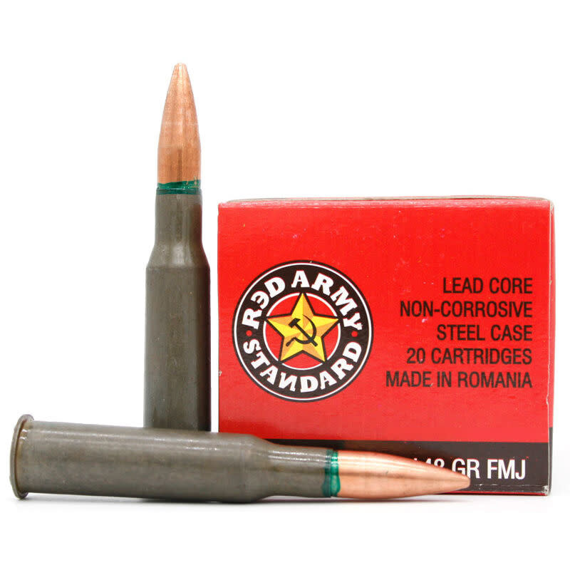 Red Army Standard White Box 7.62x54R (148gr) FMJ (AM3093)