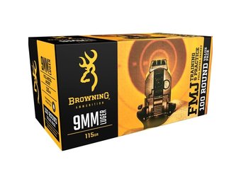 Browning 9mm FMJ 115gr 100rds