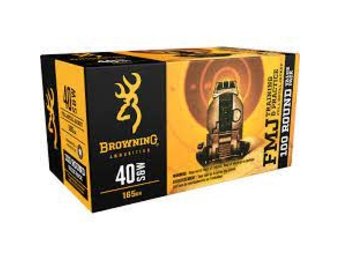 Browning 40 s&w fmj 165gr 100rds