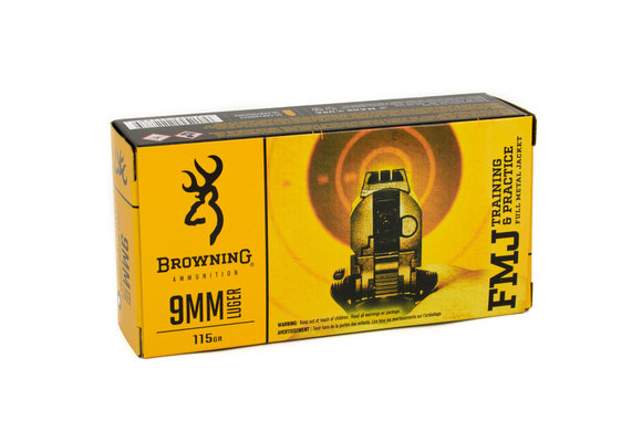 9mm FMJ 115gr 50rds
