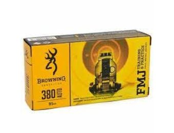 Browning 380 Auto fmj 95gr 50rds