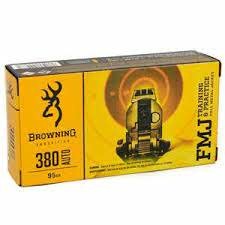 Browning 380 Auto fmj 95gr 50rds