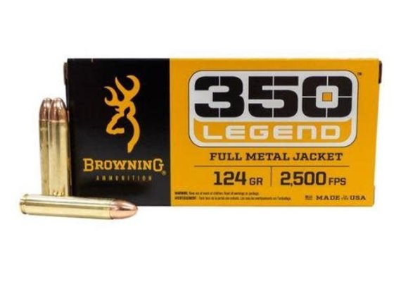 350 Legend 124 GR FMJ 20rds