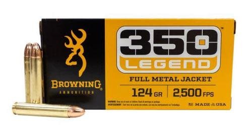 350 Legend 124 GR FMJ 20rds