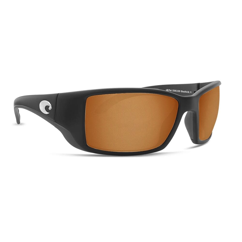 BLACKFIN MATTE BLACK GLOBAL FIT COPPER 580P