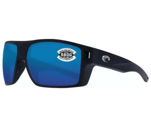 DIEGO - MATTE BLACK - BLUE MIR 580G