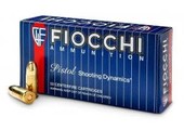FIOCCHI Pistol Revolver Ammo 9mm 115gr 50rds