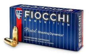FIOCCHI Pistol Revolver Ammo 9mm 115gr 50rds