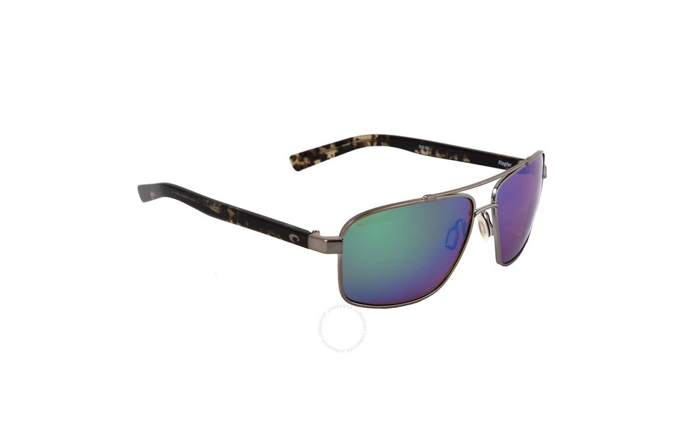 FLAGLER - BRUSHED GUNMETAL - GREEN MIR 580G