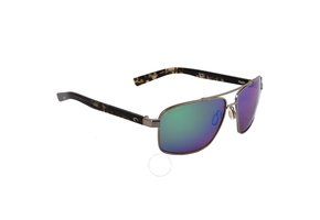 FLAGLER - BRUSHED GUNMETAL - GREEN MIR 580G