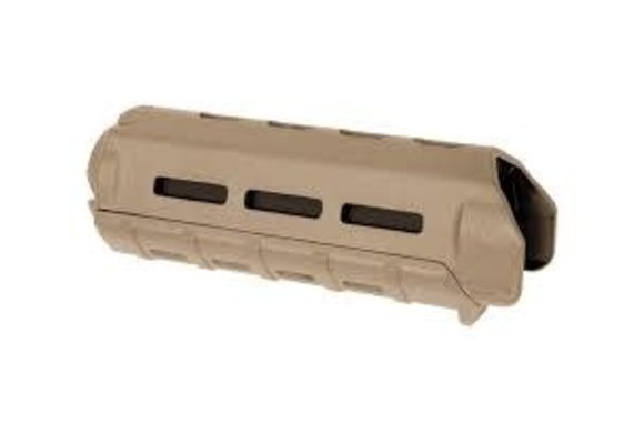 magpul M-lok hand guard Fits AR-15, Carbine Length, Polymer Construction, Features M-LOK Slots, FDE Finish