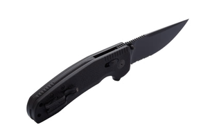 SOG-TAC XR Blackout partially Serrated