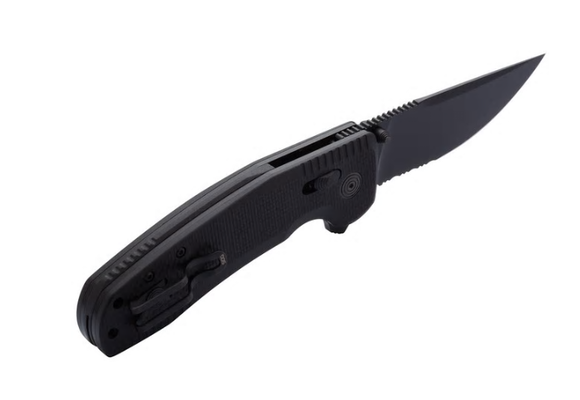 SOG-TAC XR Blackout partially Serrated