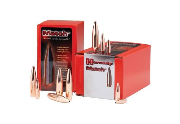 Hornady .30 Caliber .308" Diameter 150 Grain FMJ Bullet 100 Count 3037
