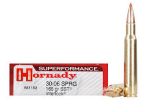 AMMO 30-06 SPRG 165 GR SST SPF