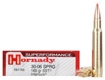 AMMO 30-06 SPRG 165 GR SST SPF
