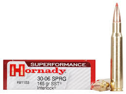 AMMO 30-06 SPRG 165 GR SST SPF