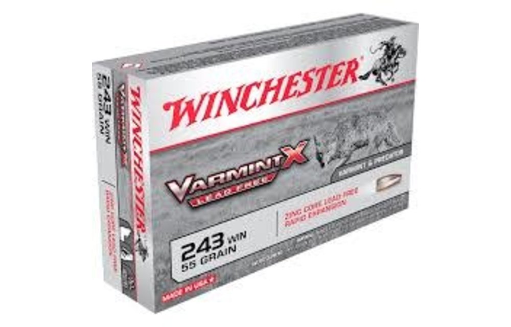 Winchester  Varmint  X Lead Free 55 gr (X243PLF)