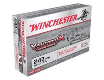 Winchester  Varmint  X Lead Free 55 gr (X243PLF)