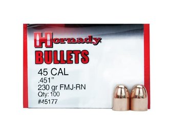 Hornady .45 CAL .451 FMJ