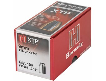 Hornady 9MM .355 115 GR XTP® (35540)